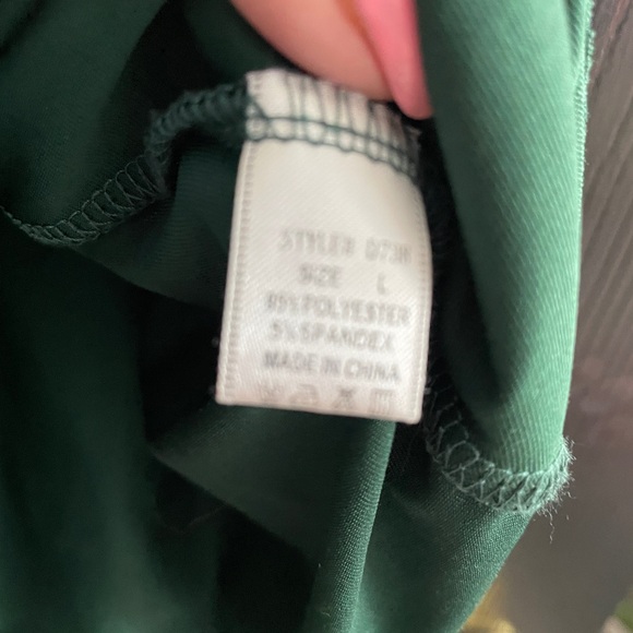 Fashion Nova Green Gathered Mini Dress - Picture 3 of 5